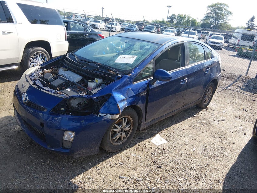2011 Toyota Prius VIN JTDKN3DU0B5346130 IAAI salvage auction — NORMAL WEAR, Clear (Illinois), sold $525 on 2026-07-28 (photo 2)