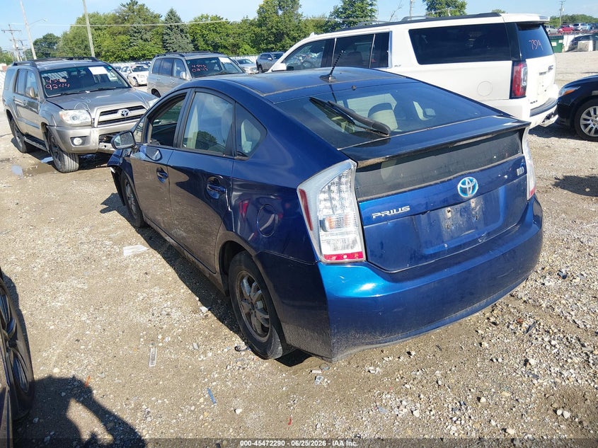2011 Toyota Prius VIN JTDKN3DU0B5346130 IAAI salvage auction — NORMAL WEAR, Clear (Illinois), sold $525 on 2026-07-28 (photo 3)