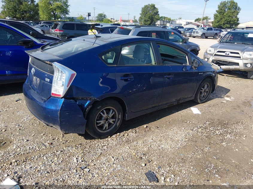 2011 Toyota Prius VIN JTDKN3DU0B5346130 IAAI salvage auction — NORMAL WEAR, Clear (Illinois), sold $525 on 2026-07-28 (photo 4)