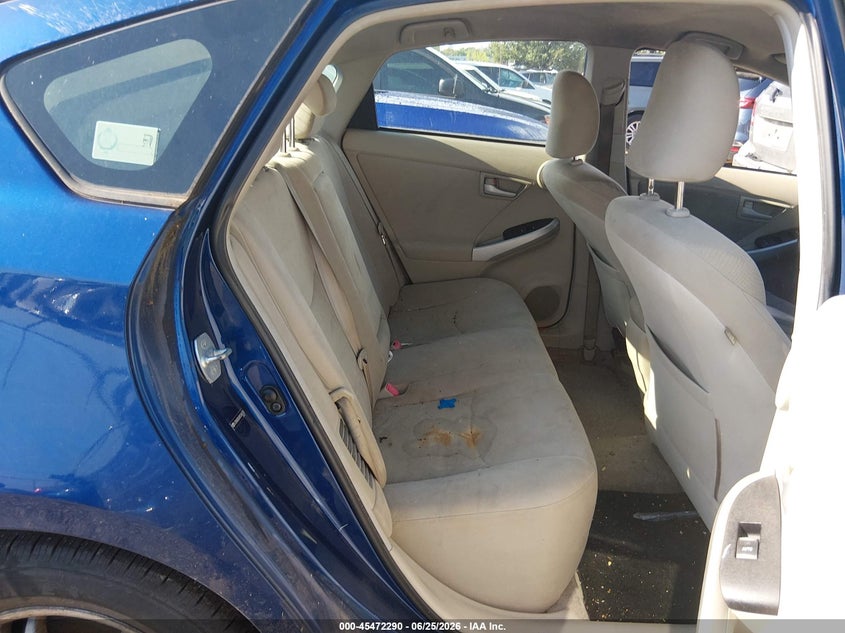 2011 Toyota Prius VIN JTDKN3DU0B5346130 IAAI salvage auction — NORMAL WEAR, Clear (Illinois), sold $525 on 2026-07-28 (photo 8)