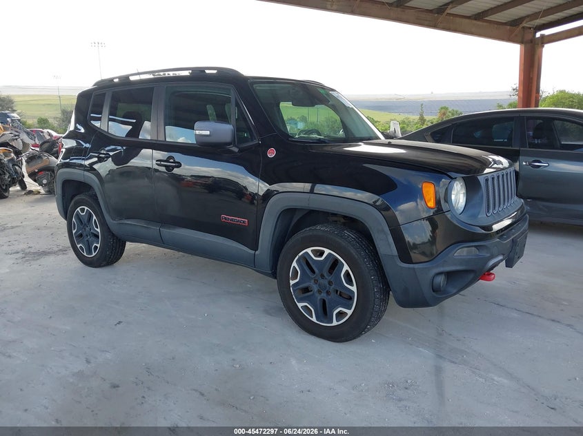 2015 Jeep Renegade VIN ZACCJBCT4FPB31012 IAAI salvage auction — NORMAL WEAR, Clear (Florida), sold $1,200 on 2026-08-04 (photo 1)
