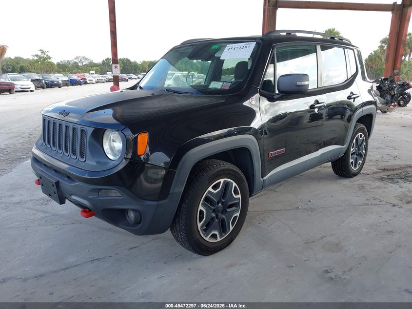 2015 Jeep Renegade VIN ZACCJBCT4FPB31012 IAAI salvage auction — NORMAL WEAR, Clear (Florida), sold $1,200 on 2026-08-04 (photo 2)