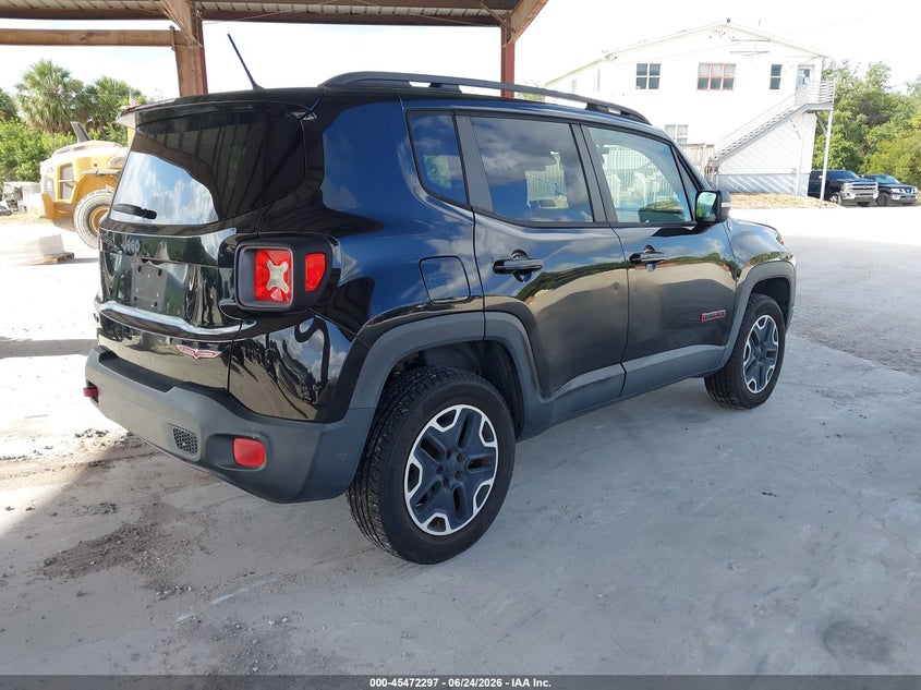 2015 Jeep Renegade VIN ZACCJBCT4FPB31012 IAAI salvage auction — NORMAL WEAR, Clear (Florida), sold $1,200 on 2026-08-04 (photo 4)