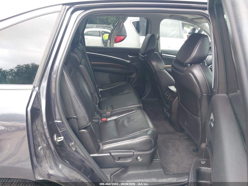 2019 Acura Mdx VIN 5J8YD4H51KL000090 IAAI salvage auction — HAIL, Salvage Title, sold $4,925 on 2026-09-02 (photo 8)