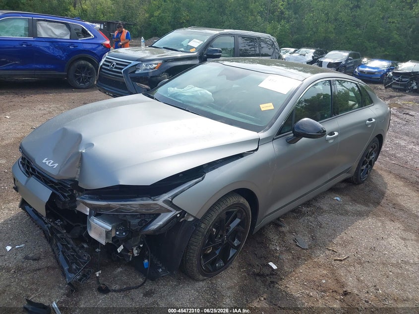 2026 Kia K5 VIN KNAG64J73T5478739 IAAI salvage auction — FRONT END, Salvage Title, sold $9,400 on 2026-08-28 (photo 2)