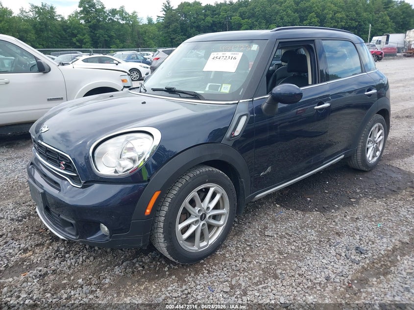 2016 Mini Countryman VIN WMWZC5C57GWU01813 IAAI salvage auction — RIGHT FRONT, Salvage Title, sold $925 on 2026-07-21 (photo 2)