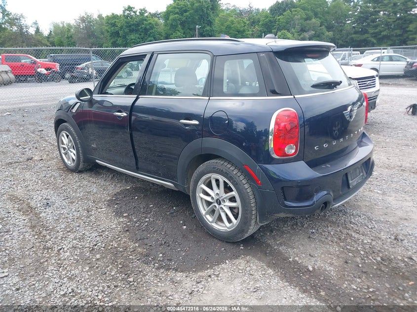 2016 Mini Countryman VIN WMWZC5C57GWU01813 IAAI salvage auction — RIGHT FRONT, Salvage Title, sold $925 on 2026-07-21 (photo 3)