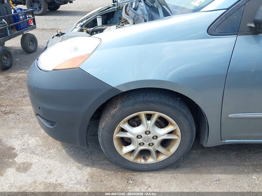 2006 Toyota Sienna VIN 5TDBA22C76S055009 IAAI salvage auction — NORMAL WEAR, Clear (Virginia), sold $1,000 on 2026-07-07 (photo 6)