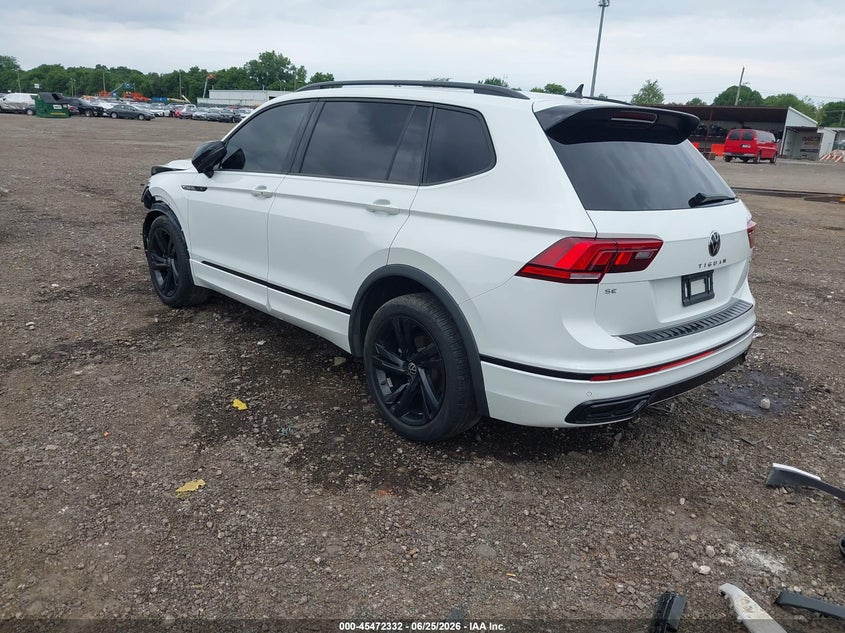 2024 Volkswagen Tiguan VIN 3VV8B7AX1RM144069 IAAI salvage auction — FRONT END, Salvage Title, sold $7,900 on 2026-07-18 (photo 3)