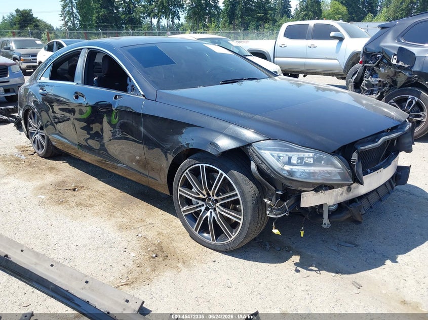2014 Mercedes-benz Cls-klasse VIN WDDLJ9BB1EA097259 IAAI salvage auction — RIGHT SIDE, Salvage Title, sold $600 on 2026-07-29 (photo 1)