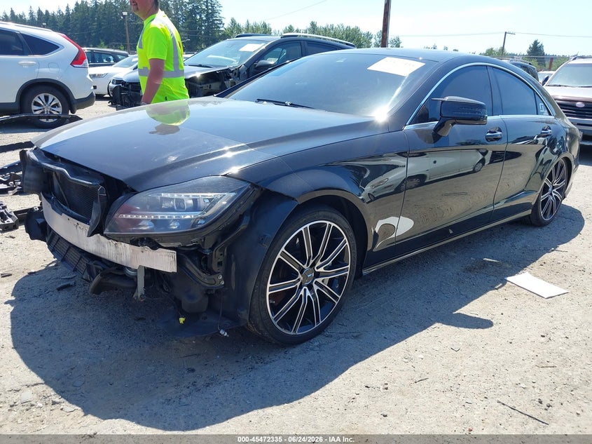 2014 Mercedes-benz Cls-klasse VIN WDDLJ9BB1EA097259 IAAI salvage auction — RIGHT SIDE, Salvage Title, sold $600 on 2026-07-29 (photo 2)