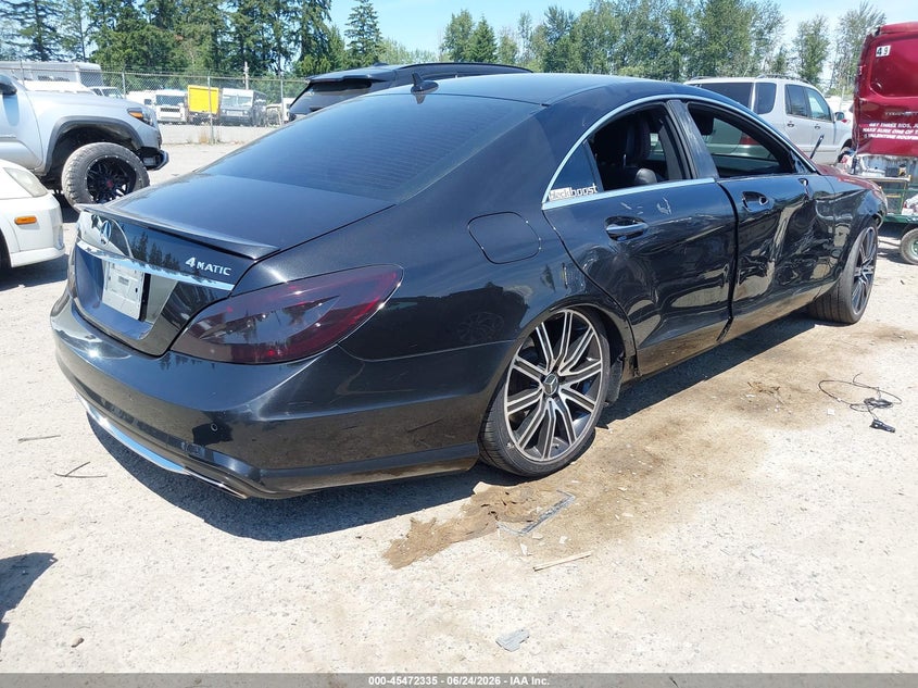 2014 Mercedes-benz Cls-klasse VIN WDDLJ9BB1EA097259 IAAI salvage auction — RIGHT SIDE, Salvage Title, sold $600 on 2026-07-29 (photo 4)
