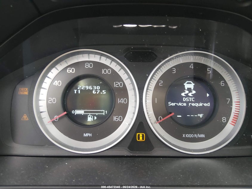 2013 Volvo S60 VIN YV1612FS3D2221740 IAAI salvage auction — UNKNOWN, Salvage (California), sold $200 on 2026-07-16 (photo 7)