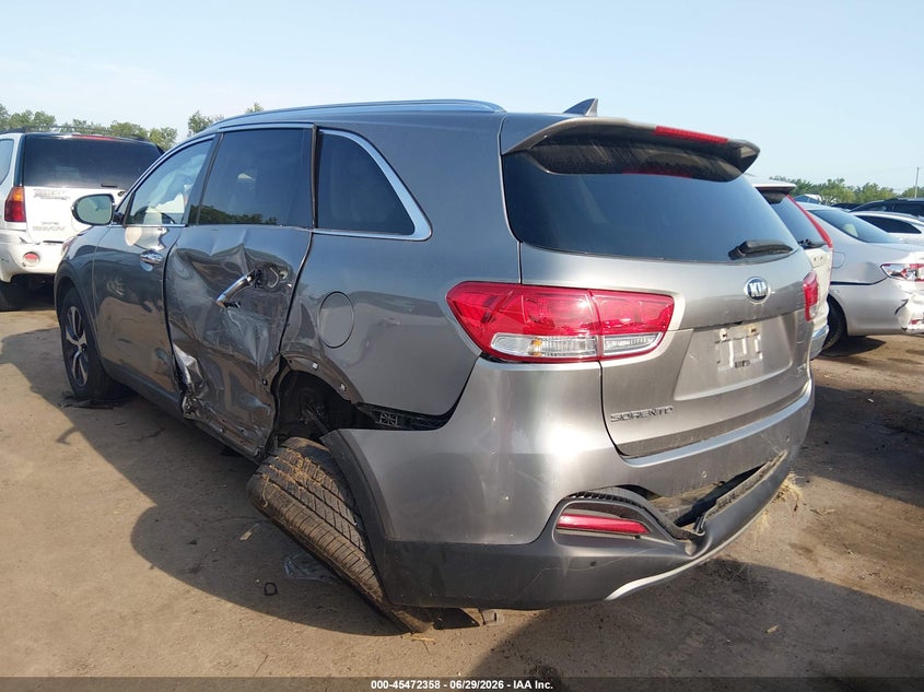 2016 Kia Sorento VIN 5XYPH4A58GG183113 IAAI salvage auction — LEFT SIDE, Salvage (Ohio), sold $2,450 on 2026-07-28 (photo 6)