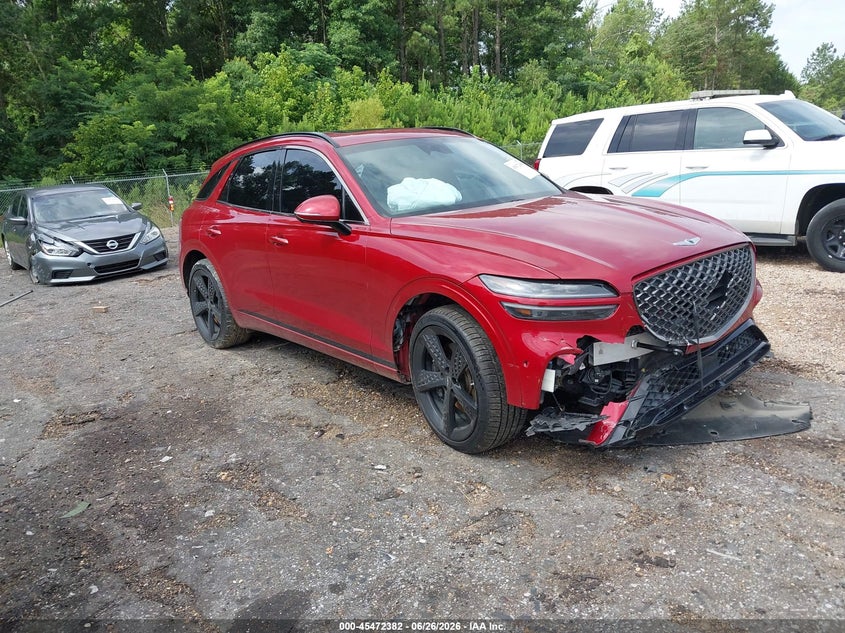 2022 Genesis Gv70 VIN KMUMCDTC8NU041642 IAAI salvage auction — Unknown, Salvage Title, sold $11,500 on 2026-09-11 (photo 1)
