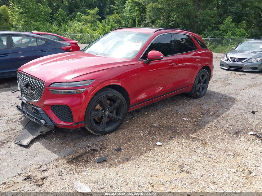 2022 Genesis Gv70 VIN KMUMCDTC8NU041642 IAAI salvage auction — Unknown, Salvage Title, sold $11,500 on 2026-09-11 (photo 2)