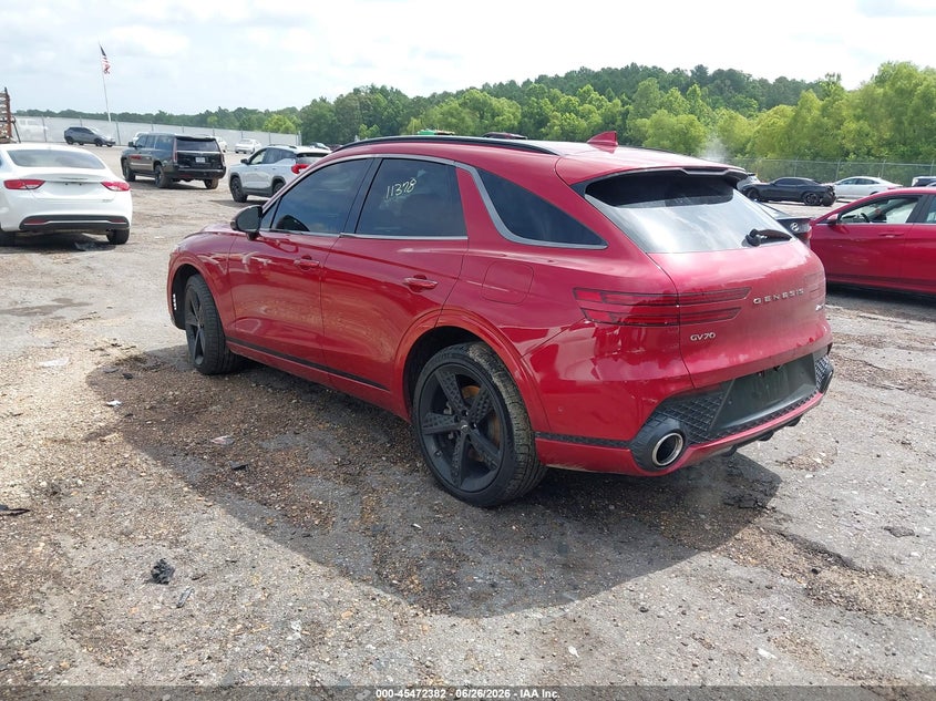 2022 Genesis Gv70 VIN KMUMCDTC8NU041642 IAAI salvage auction — Unknown, Salvage Title, sold $11,500 on 2026-09-11 (photo 3)