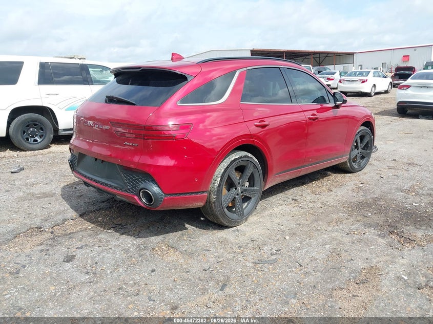 2022 Genesis Gv70 VIN KMUMCDTC8NU041642 IAAI salvage auction — Unknown, Salvage Title, sold $11,500 on 2026-09-11 (photo 4)