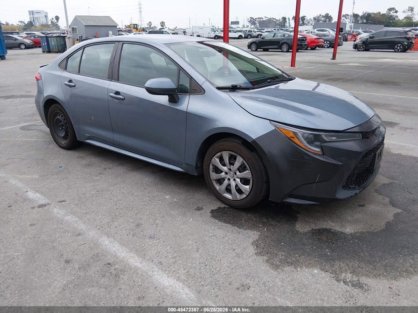 2020 Toyota Corolla VIN 5YFEPRAE7LP047293 IAAI salvage auction — LEFT REAR, Salvage Title, sold $4,675 on 2026-07-30 (photo 1)