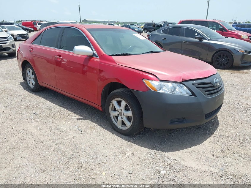 2007 Toyota Camry VIN JTNBE46K973067744 IAAI salvage auction — NORMAL WEAR, Original (Texas), sold $925 on 2026-07-15 (photo 1)