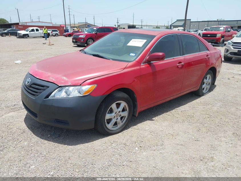 2007 Toyota Camry VIN JTNBE46K973067744 IAAI salvage auction — NORMAL WEAR, Original (Texas), sold $925 on 2026-07-15 (photo 2)