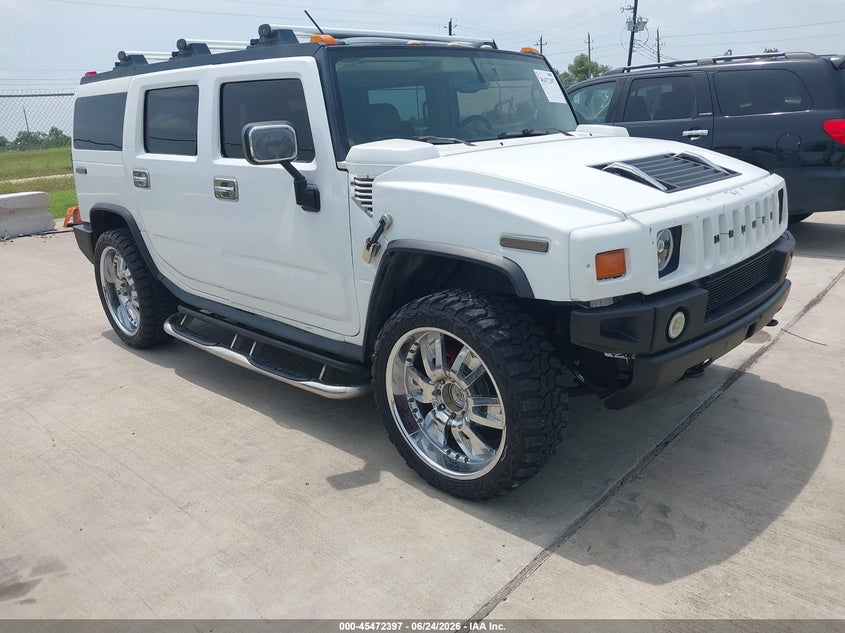 2003 Hummer H2 VIN 5GRGN23U33H123354 IAAI salvage auction — UNKNOWN, Original (Texas), sold $4,500 on 2026-07-10 (photo 1)