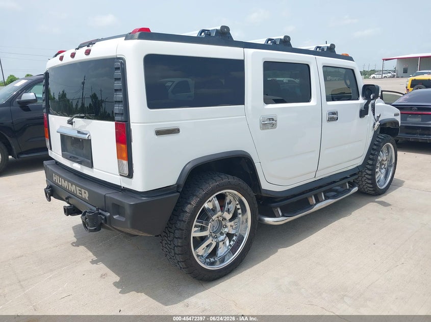 2003 Hummer H2 VIN 5GRGN23U33H123354 IAAI salvage auction — UNKNOWN, Original (Texas), sold $4,500 on 2026-07-10 (photo 4)