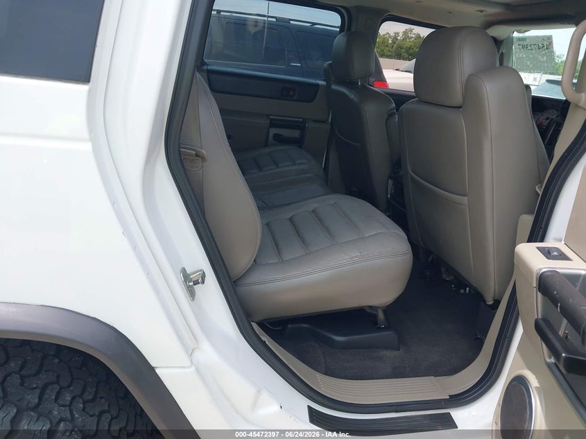 2003 Hummer H2 VIN 5GRGN23U33H123354 IAAI salvage auction — UNKNOWN, Original (Texas), sold $4,500 on 2026-07-10 (photo 8)