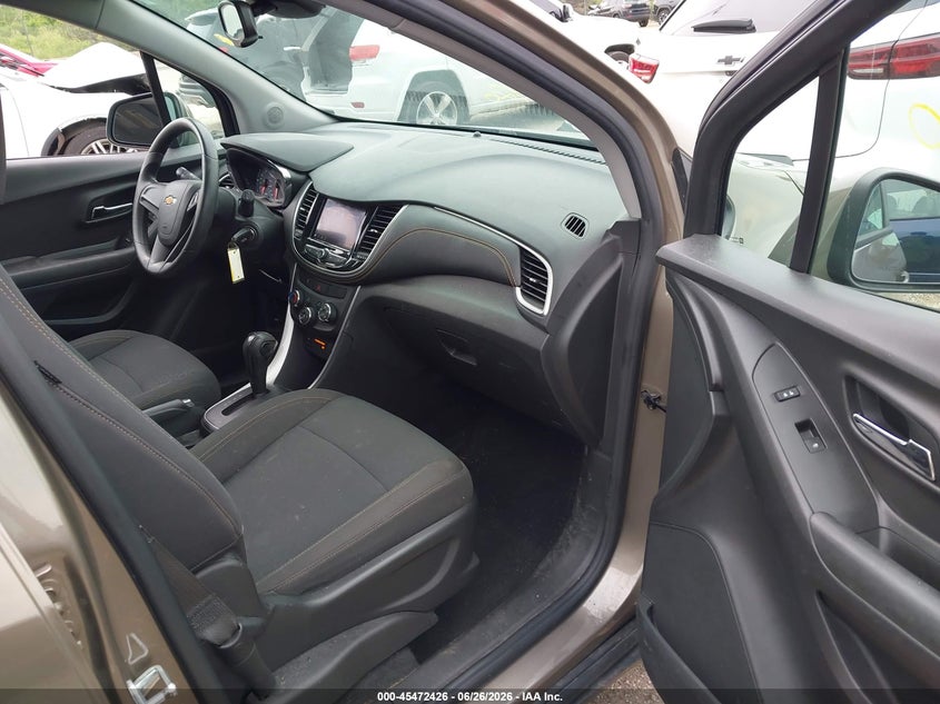 2020 Chevrolet Trax VIN KL7CJKSB6LB350405 IAAI salvage auction — FRONT END, Clear Claim Paid (Wisconsin), sold $2,250 on 2026-07-07 (photo 5)