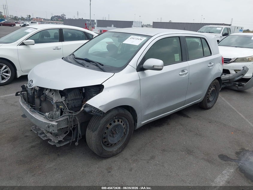 2014 Scion Xd VIN JTKKUPB48E1040200 IAAI salvage auction — FRONT & REAR, Salvage (California), sold $400 on 2026-07-23 (photo 2)