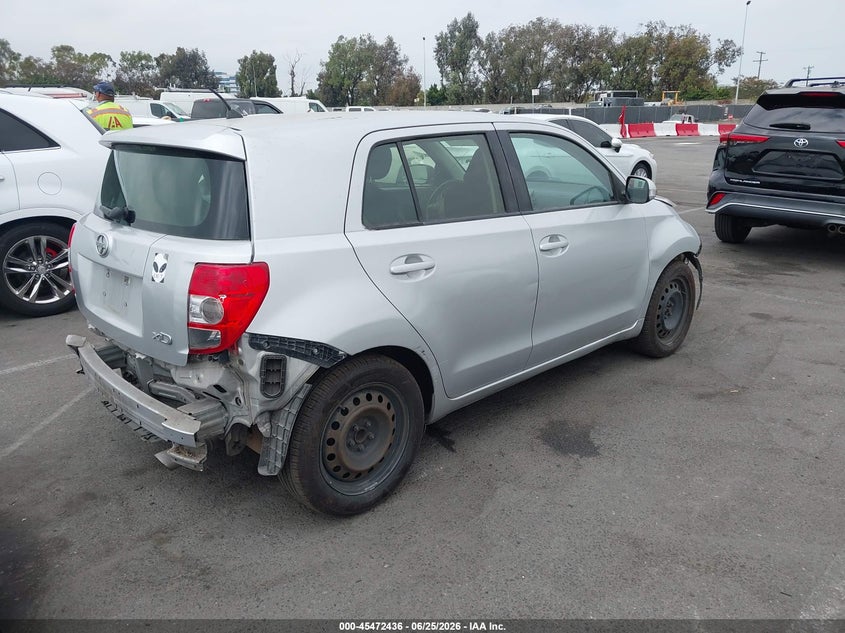 2014 Scion Xd VIN JTKKUPB48E1040200 IAAI salvage auction — FRONT & REAR, Salvage (California), sold $400 on 2026-07-23 (photo 4)