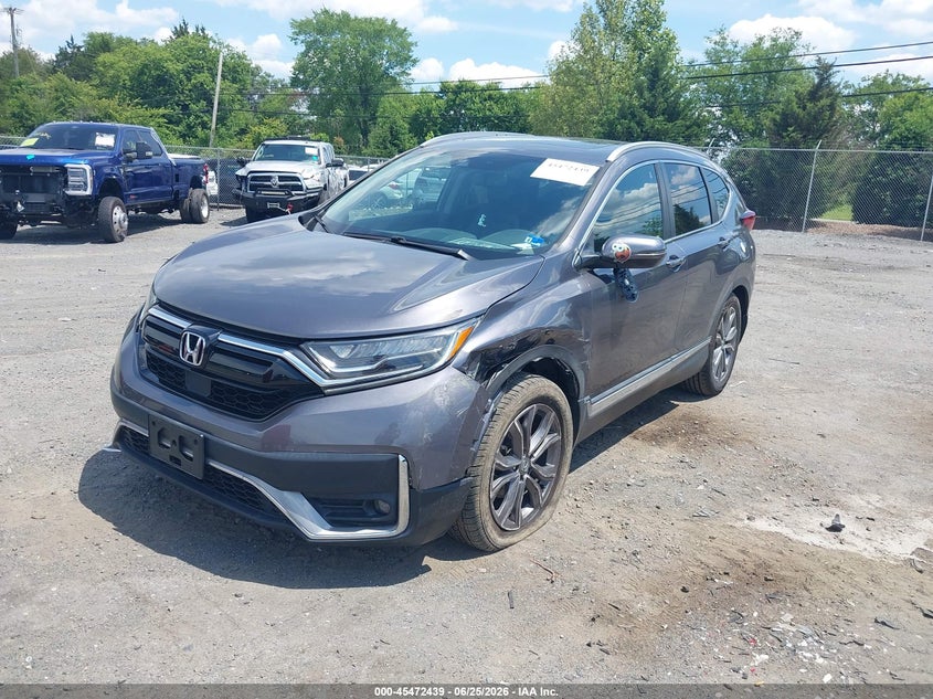 2021 Honda Cr-v VIN 2HKRW2H99MH637398 IAAI salvage auction — SIDE, Salvage (Virginia), sold $7,800 on 2026-07-31 (photo 2)
