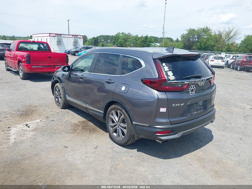2021 Honda Cr-v VIN 2HKRW2H99MH637398 IAAI salvage auction — SIDE, Salvage (Virginia), sold $7,800 on 2026-07-31 (photo 3)