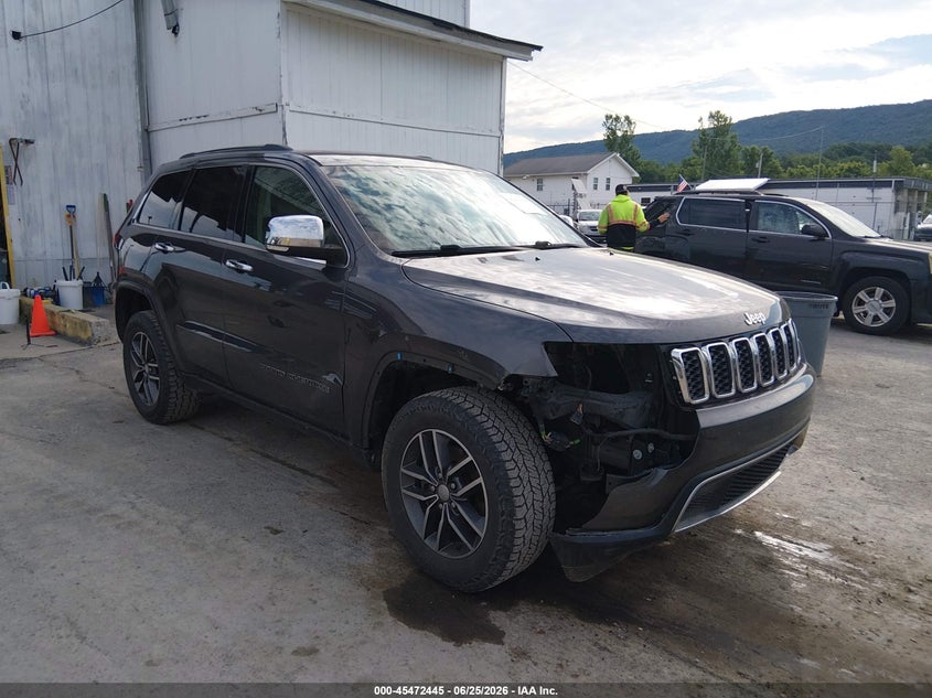 2017 Jeep Grand cherokee VIN 1C4RJFBG5HC739599 IAAI salvage auction — RIGHT FRONT, Salvage Title, sold $3,500 on 2026-07-25 (photo 1)
