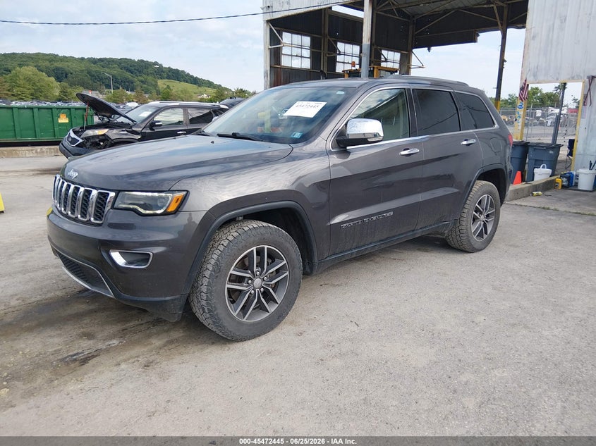 2017 Jeep Grand cherokee VIN 1C4RJFBG5HC739599 IAAI salvage auction — RIGHT FRONT, Salvage Title, sold $3,500 on 2026-07-25 (photo 2)