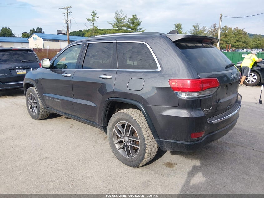 2017 Jeep Grand cherokee VIN 1C4RJFBG5HC739599 IAAI salvage auction — RIGHT FRONT, Salvage Title, sold $3,500 on 2026-07-25 (photo 3)