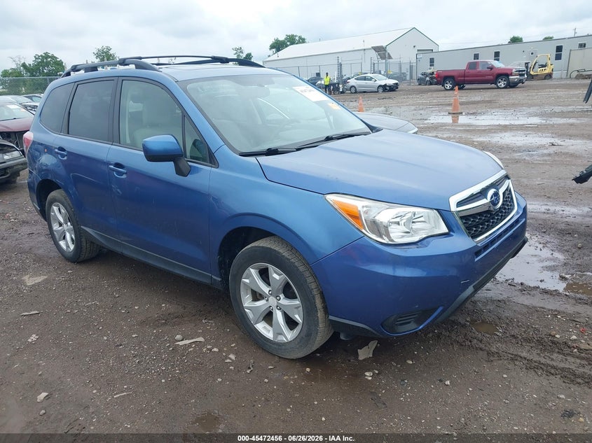 2016 Subaru Forester VIN JF2SJADC8GH490636 IAAI salvage auction — REAR END, Salvage (Ohio), sold $2,800 on 2026-07-08 (photo 1)