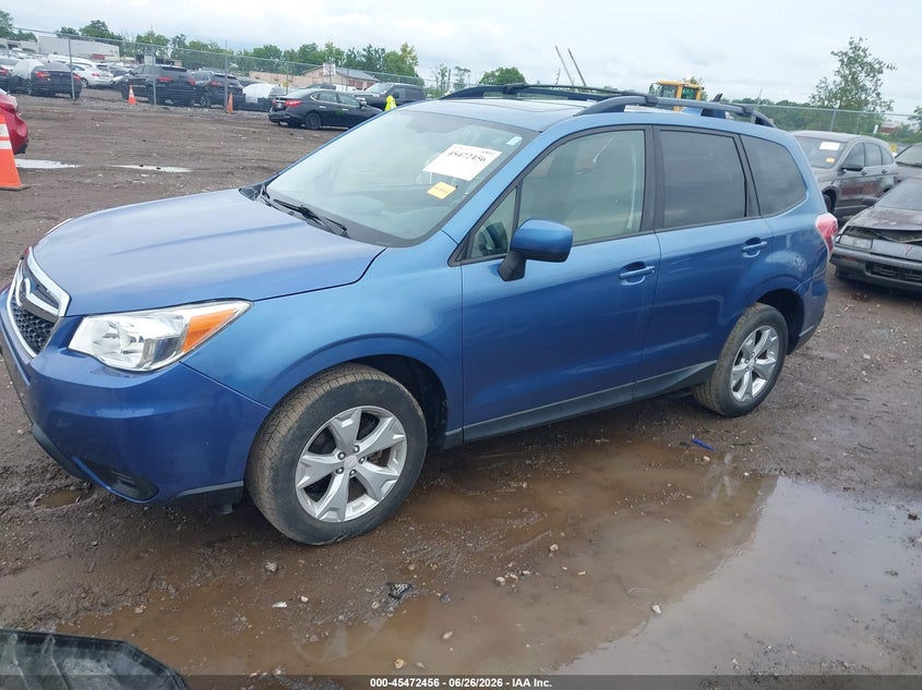 2016 Subaru Forester VIN JF2SJADC8GH490636 IAAI salvage auction — REAR END, Salvage (Ohio), sold $2,800 on 2026-07-08 (photo 2)