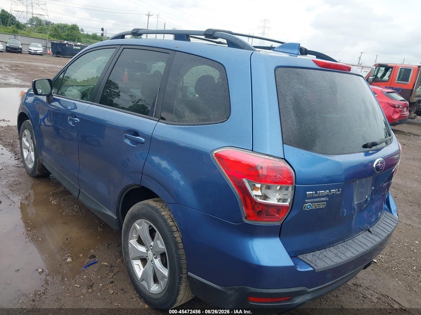 2016 Subaru Forester VIN JF2SJADC8GH490636 IAAI salvage auction — REAR END, Salvage (Ohio), sold $2,800 on 2026-07-08 (photo 3)