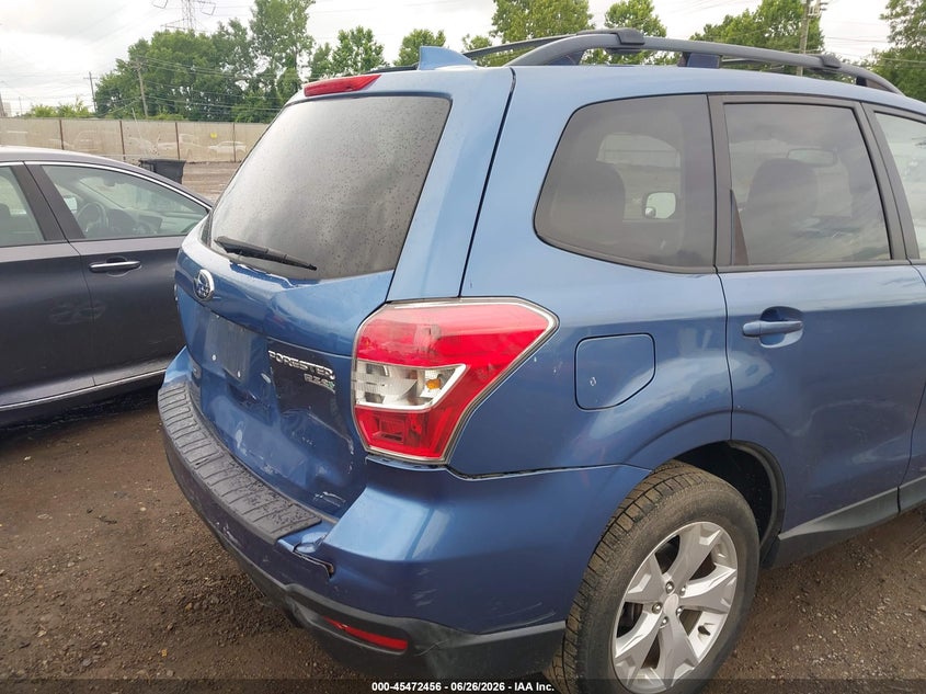 2016 Subaru Forester VIN JF2SJADC8GH490636 IAAI salvage auction — REAR END, Salvage (Ohio), sold $2,800 on 2026-07-08 (photo 6)