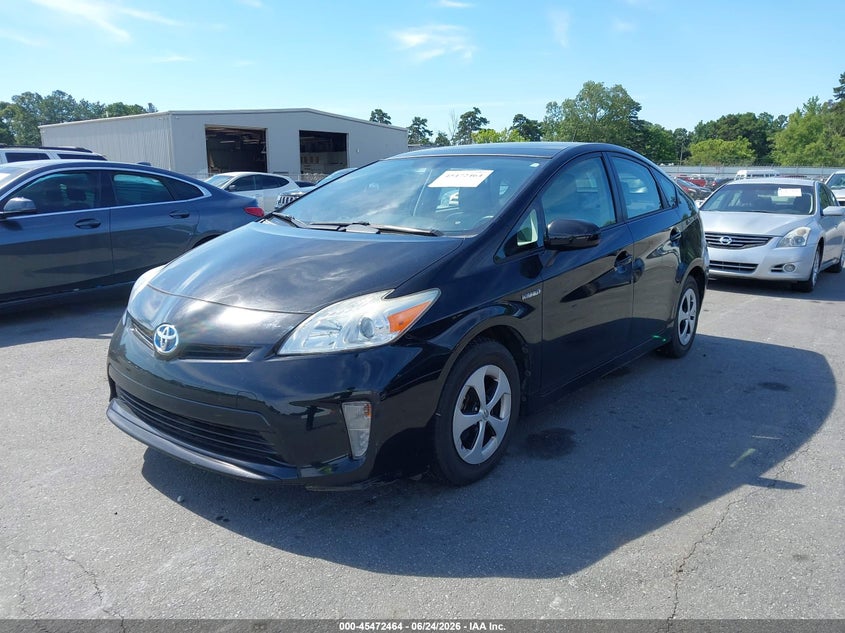 2012 Toyota Prius VIN JTDKN3DU1C1486664 IAAI salvage auction — NORMAL WEAR, Clear (Georgia), sold $3,775 on 2026-07-15 (photo 2)