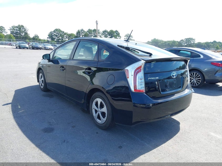 2012 Toyota Prius VIN JTDKN3DU1C1486664 IAAI salvage auction — NORMAL WEAR, Clear (Georgia), sold $3,775 on 2026-07-15 (photo 3)