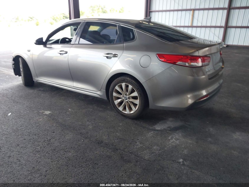 2016 Kia Optima VIN 5XXGU4L34GG102863 IAAI salvage auction — NORMAL WEAR, Clear (Georgia), sold $375 on 2026-07-28 (photo 6)