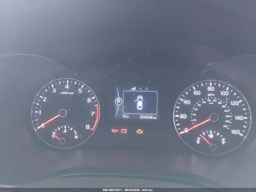 2016 Kia Optima VIN 5XXGU4L34GG102863 IAAI salvage auction — NORMAL WEAR, Clear (Georgia), sold $375 on 2026-07-28 (photo 7)