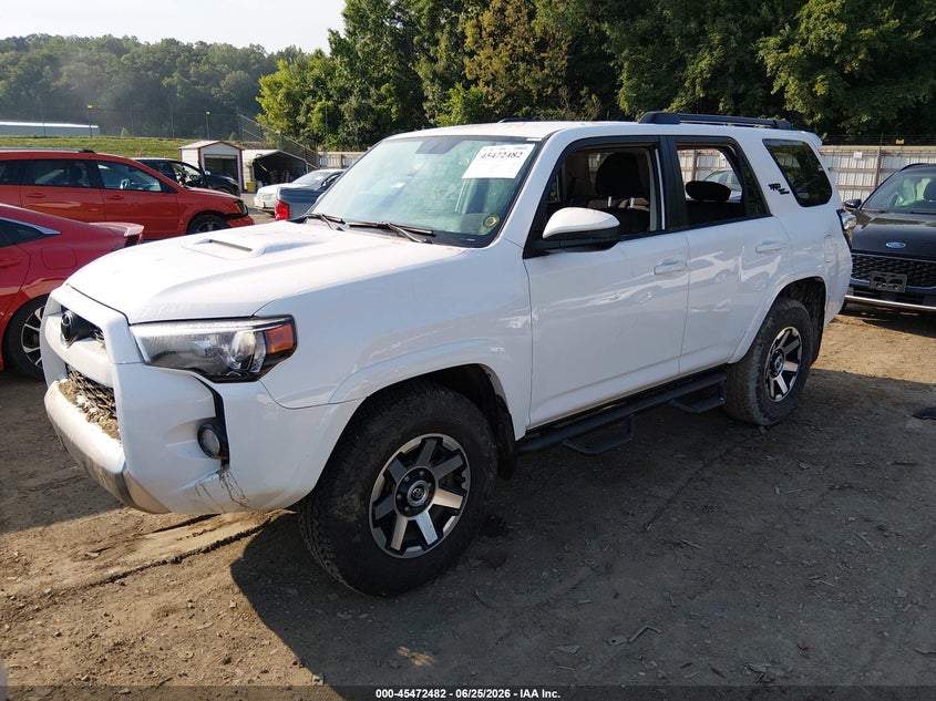 2019 Toyota 4runner VIN JTEBU5JR3K5643225 IAAI salvage auction — WATER/FLOOD, Salvage Title, sold $7,200 on 2026-08-08 (photo 2)