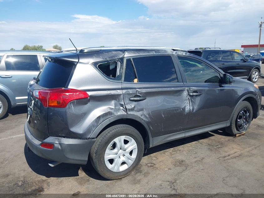 2015 Toyota Rav 4 VIN JTMZFREV3FJ050389 IAAI salvage auction — ROLLOVER, Salvage Title, sold $2,650 on 2026-07-28 (photo 6)