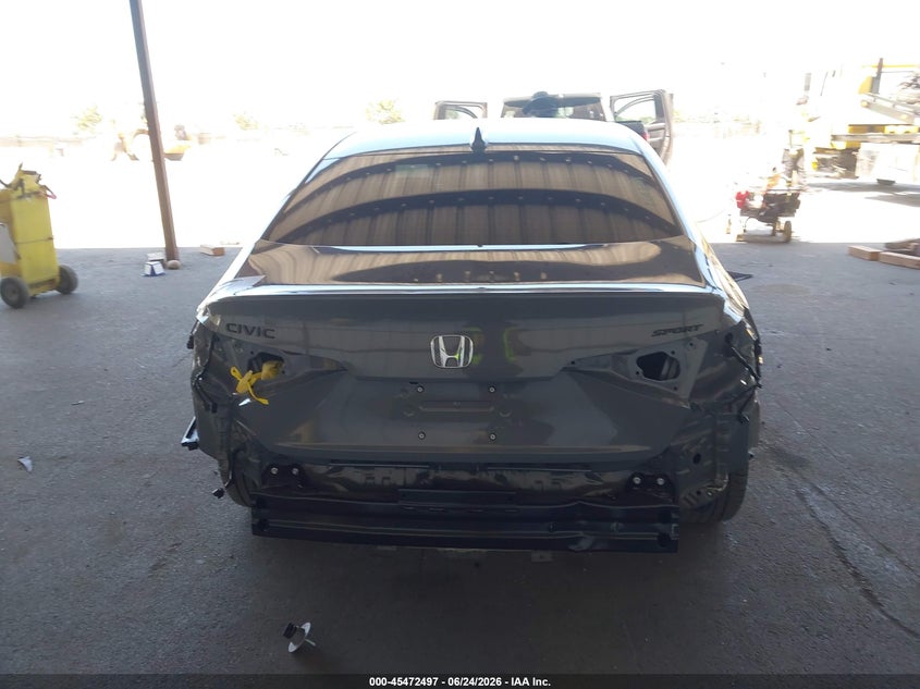 2026 Honda Civic VIN 2HGFE2F58TH584546 IAAI salvage auction — REAR END, Salvage Title, sold $9,500 on 2026-07-29 (photo 6)