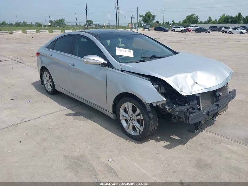 2013 Hyundai Sonata VIN 5NPEC4AC6DH690231 IAAI salvage auction — FRONT END, Original (Texas), sold $425 on 2026-07-31 (photo 1)