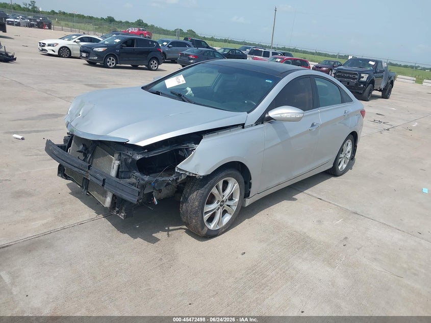 2013 Hyundai Sonata VIN 5NPEC4AC6DH690231 IAAI salvage auction — FRONT END, Original (Texas), sold $425 on 2026-07-31 (photo 2)