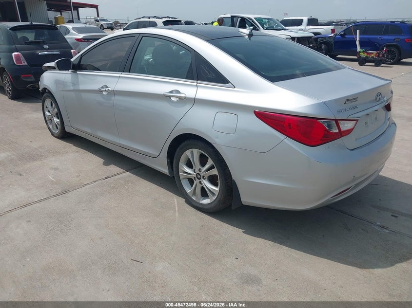 2013 Hyundai Sonata VIN 5NPEC4AC6DH690231 IAAI salvage auction — FRONT END, Original (Texas), sold $425 on 2026-07-31 (photo 3)